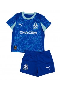 Fotbalové Dres Olympique de Marseille Dětské Třetí Oblečení 2025-26 Krátký Rukáv (+ trenýrky)